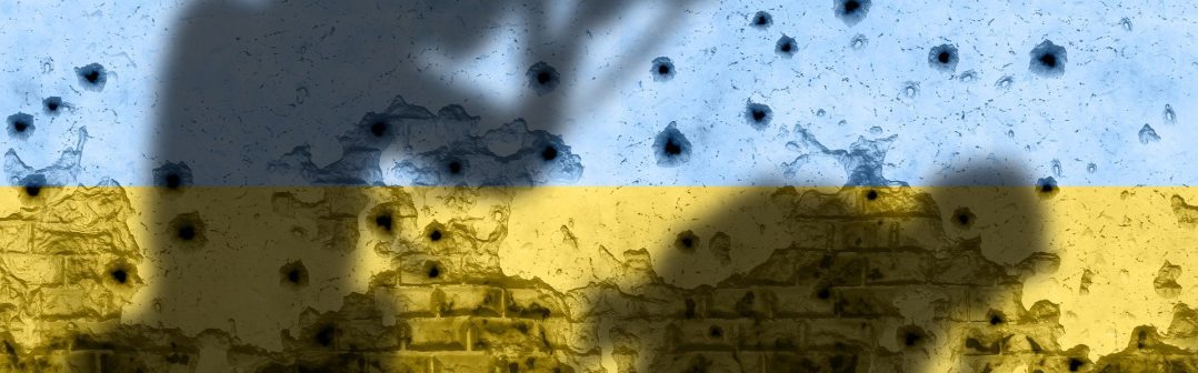 ukraine soldier flag