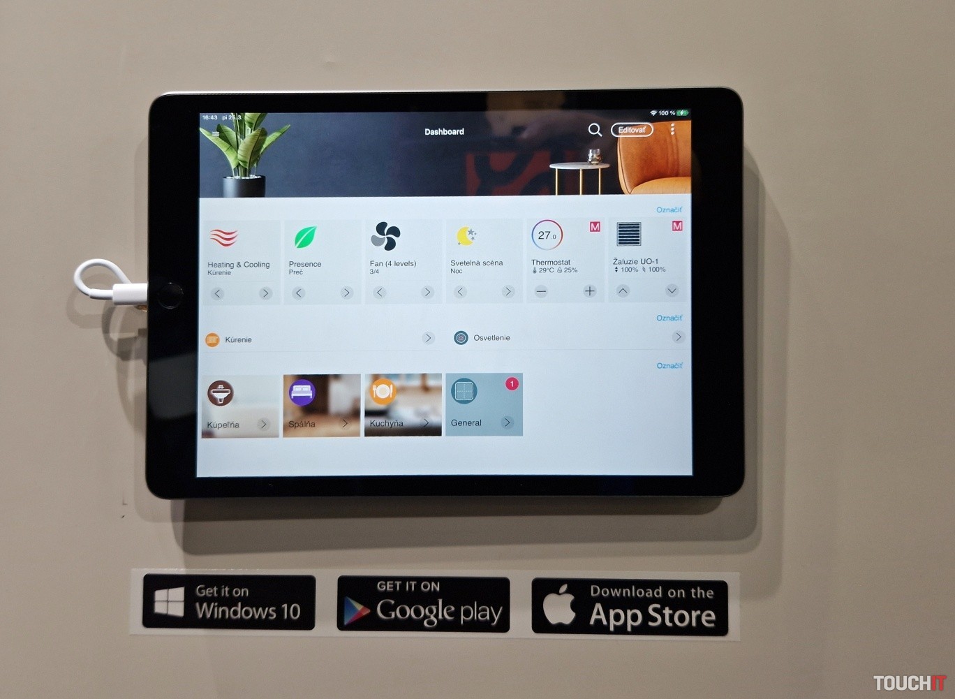 Ovládajte celú domácnosť aj priamo z mobilu