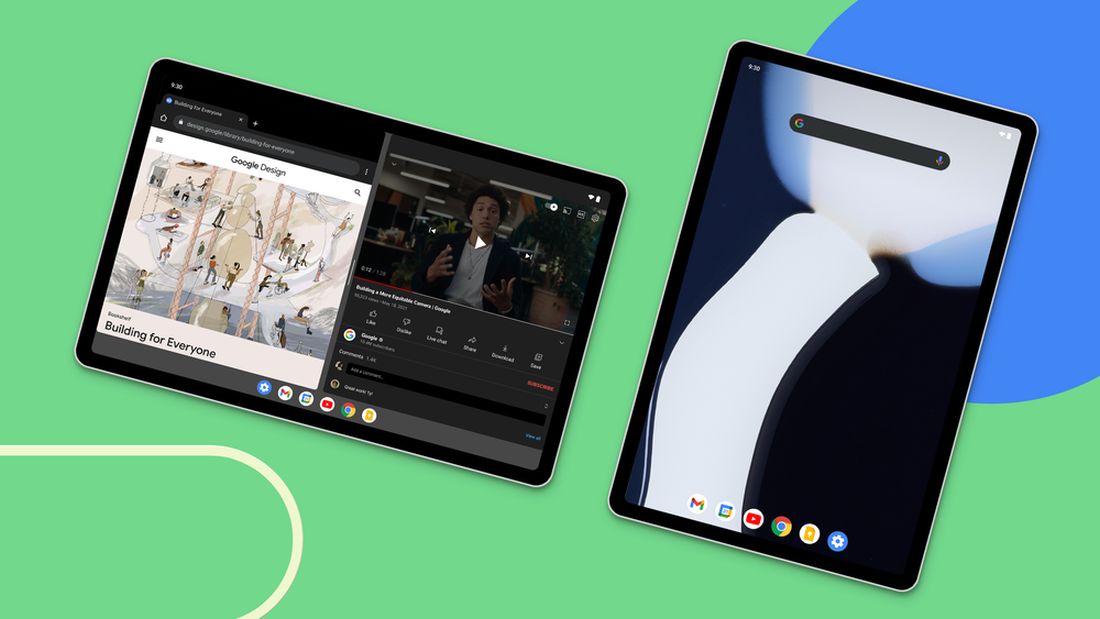 Android 12L: Google prezradil ďalšie detaily o Androide pre tablety a skladateľné smartfóny