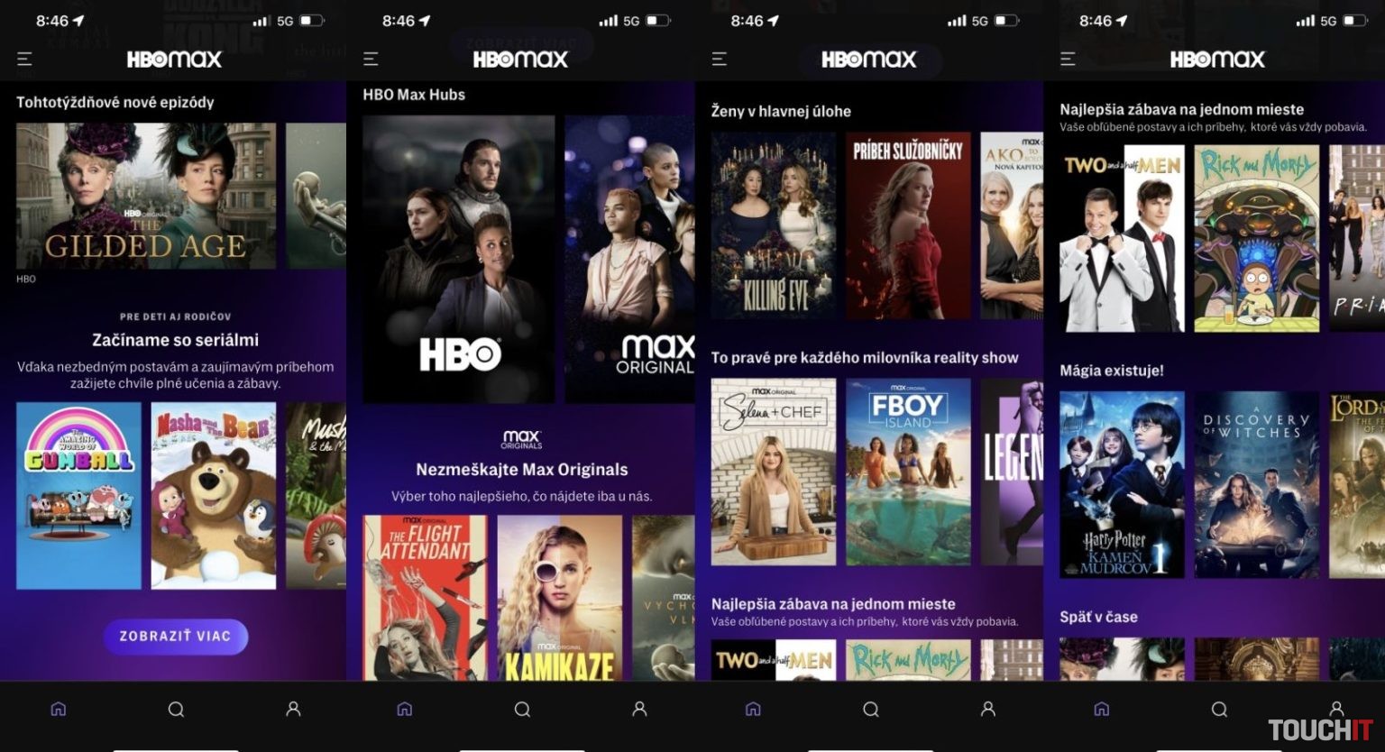 HBO Max je na Slovensku: Všetko, čo potrebujete vedieť | TOUCHIT