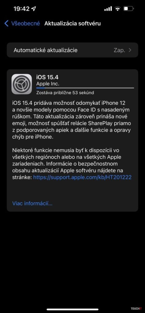 iOS 15.4