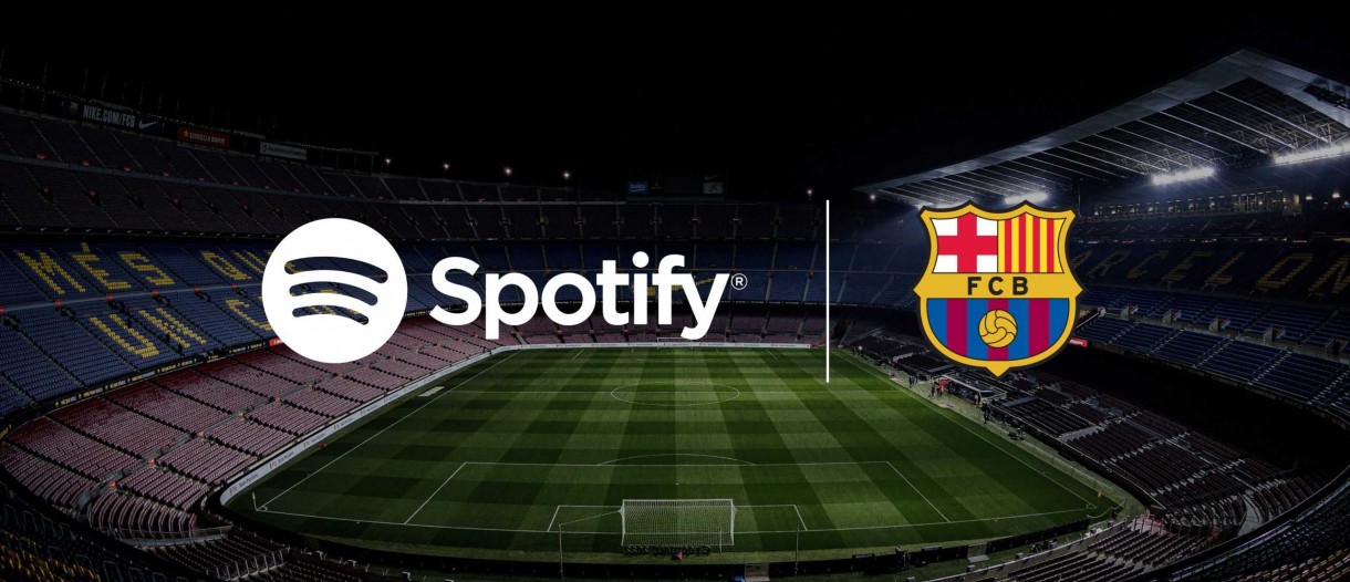 Spotify sa stáva hlavným sponzorom FC Barcelona