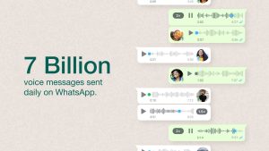 WhatsApp hlasové správy