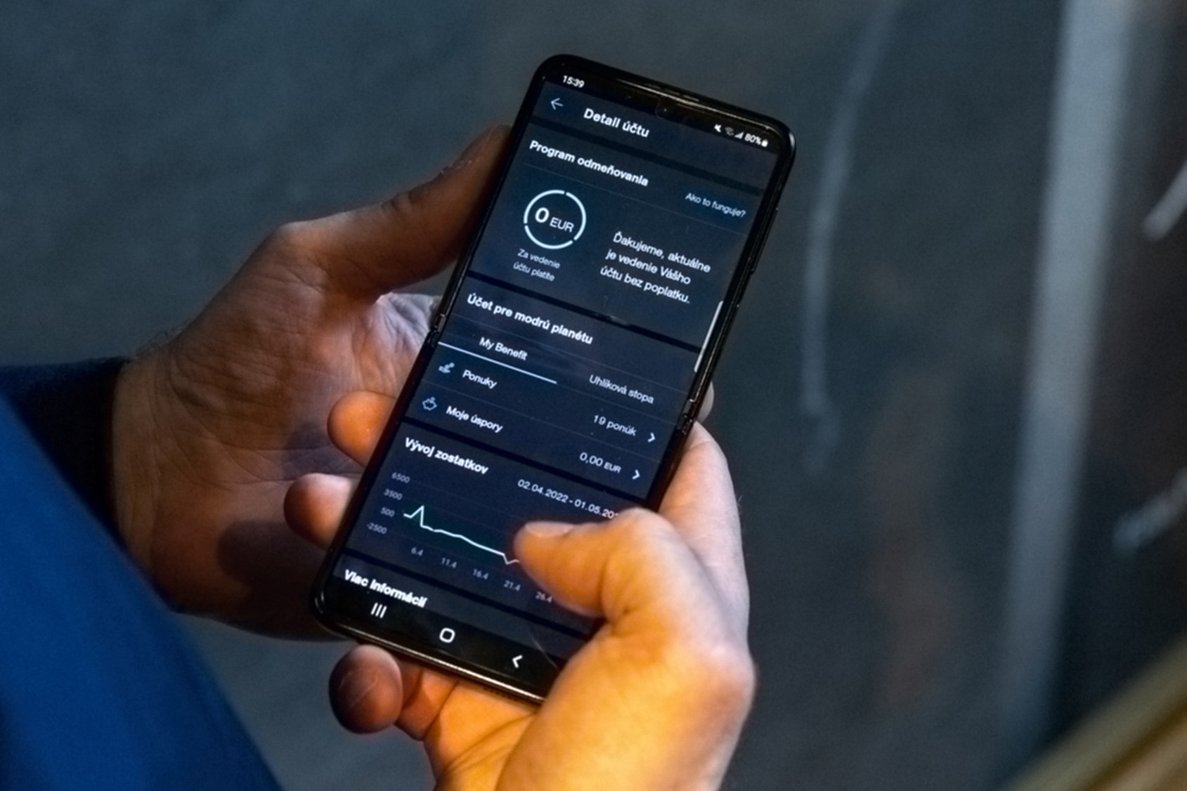 Tatra banka prináša do mobilnej aplikácie uhlíkovú stopu