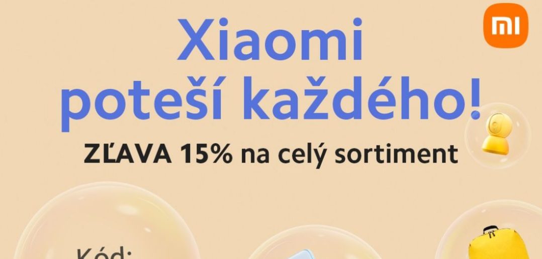 Xiaomi: 15 % zľava na všetko