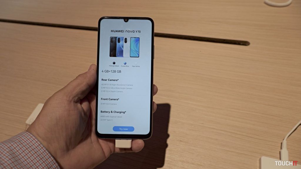 Huawei nova Y70