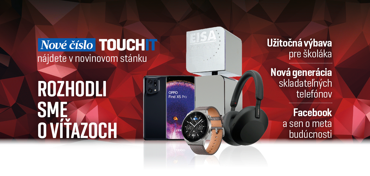 Nové vydanie TOUCHIT už v predaji