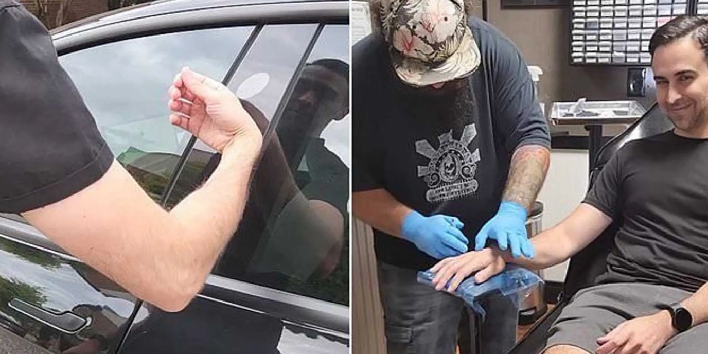 Majiteľ Tesly sa nechal začipovať, aby mohol rukou odomykať svoje auto