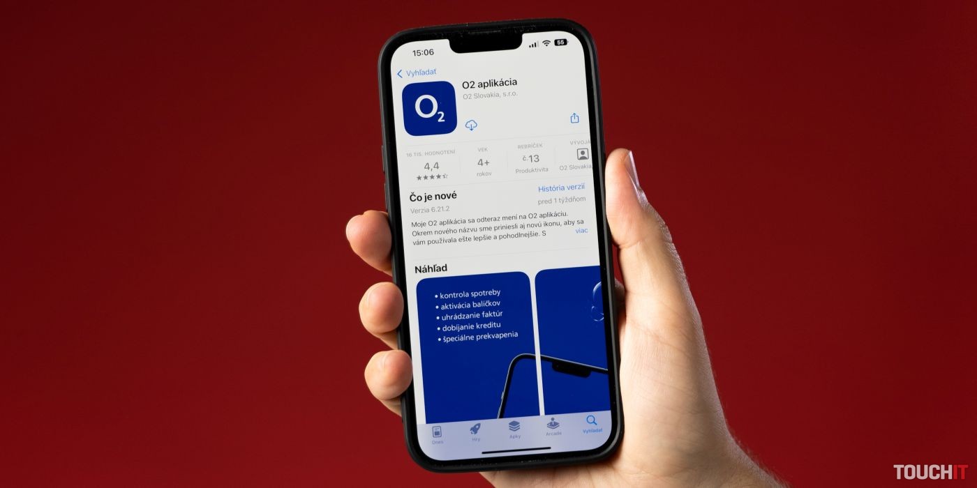 O2 zmenilo svoju mobilnú aplikáciu