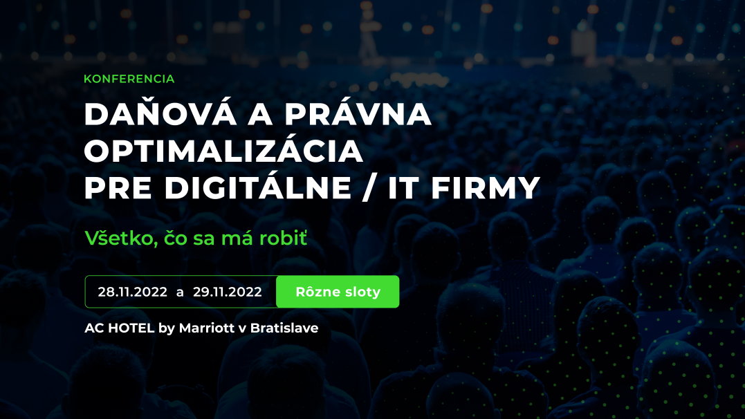 Ako môžu digitálne firmy ušetriť na daniach?