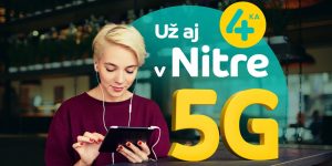 4ka pokrýva 5G sieťou aj Nitru