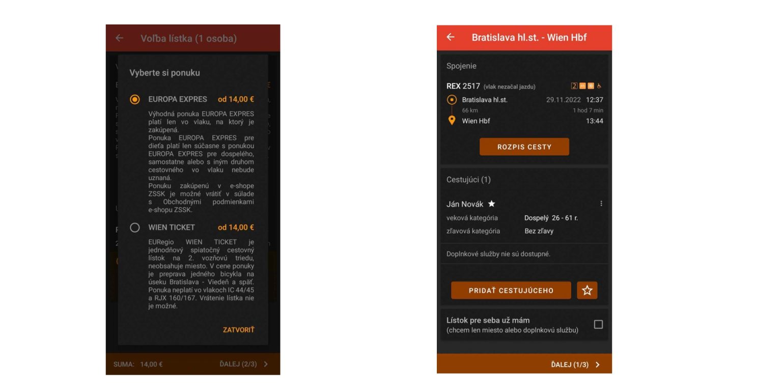 ZSSK aktualizovala aplikáciu Ideme vlakom. Pribudli šikovné funkcie