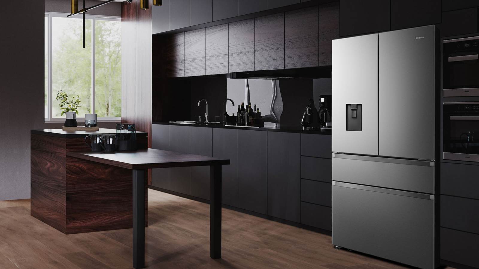 Nové multidoor chladničky Hisense s prémiovým dizajnom Pure Flat