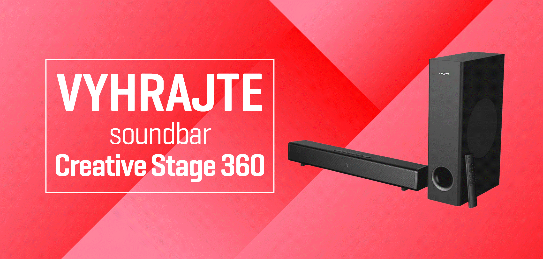 Vyhrajte soundbar Creative Stage 360 | TOUCHIT