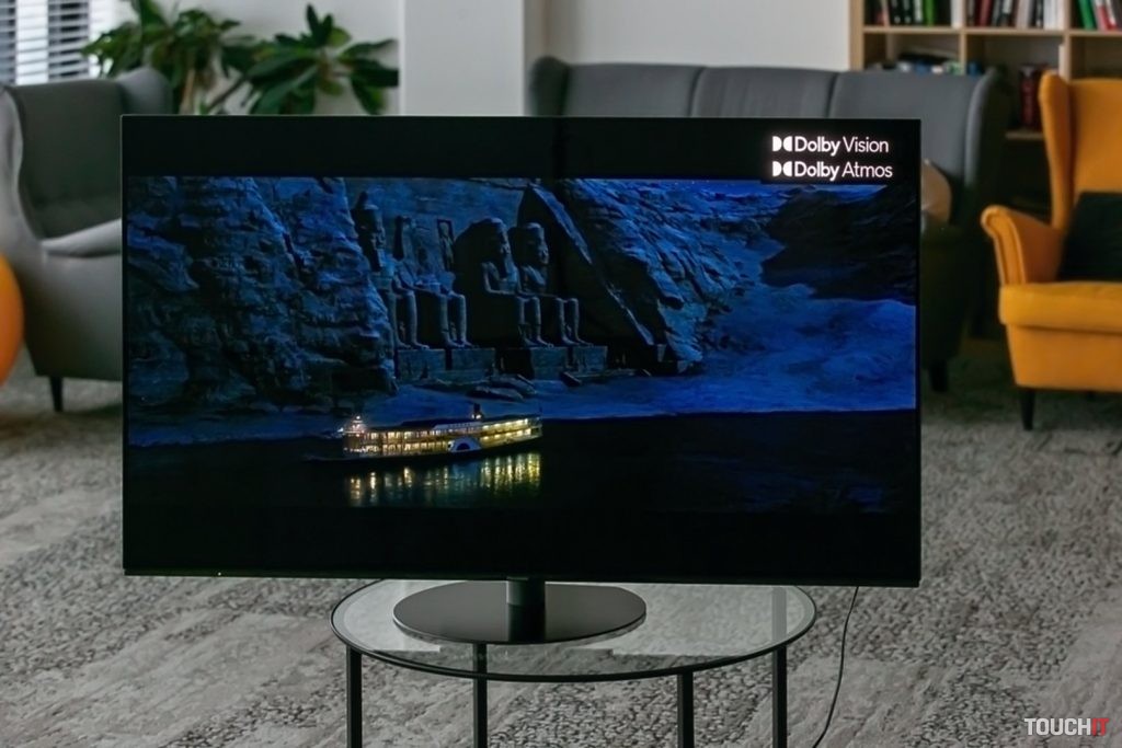 Krásny kontrast na OLED displeji s využitím Dolby Vision