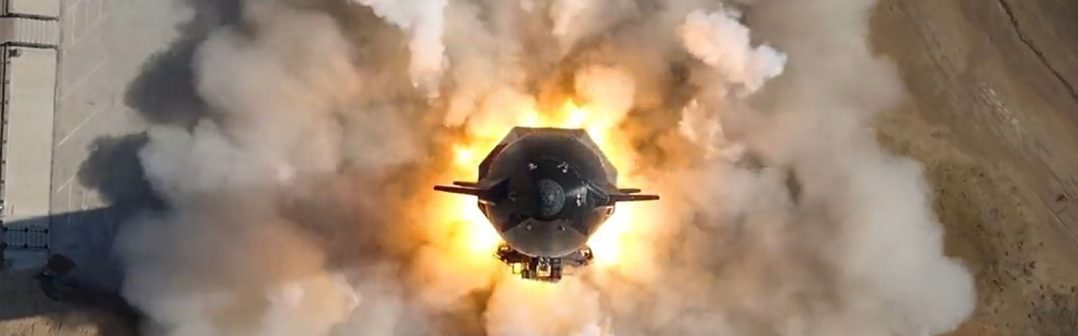 Test rakety Super Heavy