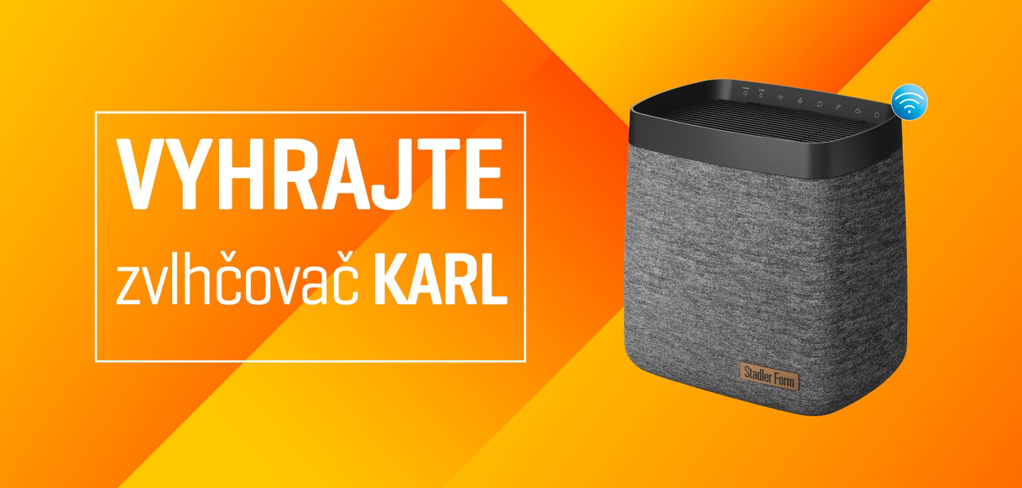 Vyhrajte zvlhčovač Karl na našom Instagrame