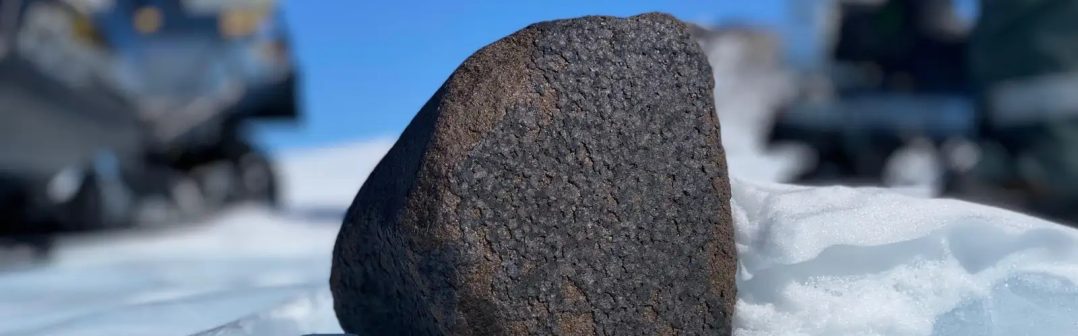 Meteorit, nájdený v Antarktíde