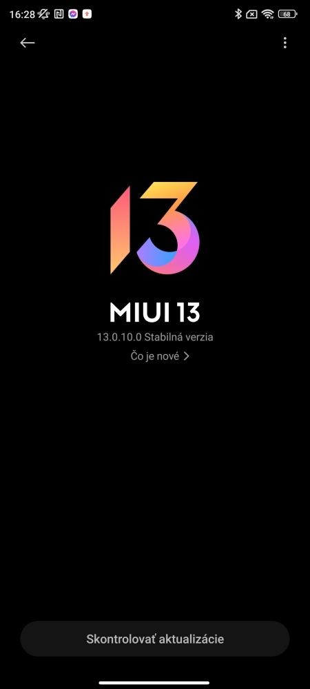 Xiaomi 12T so systémom MIUI 13