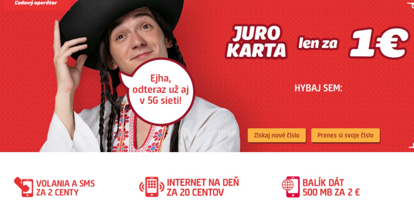 Operátor Juro sprístupnil 5G sieť