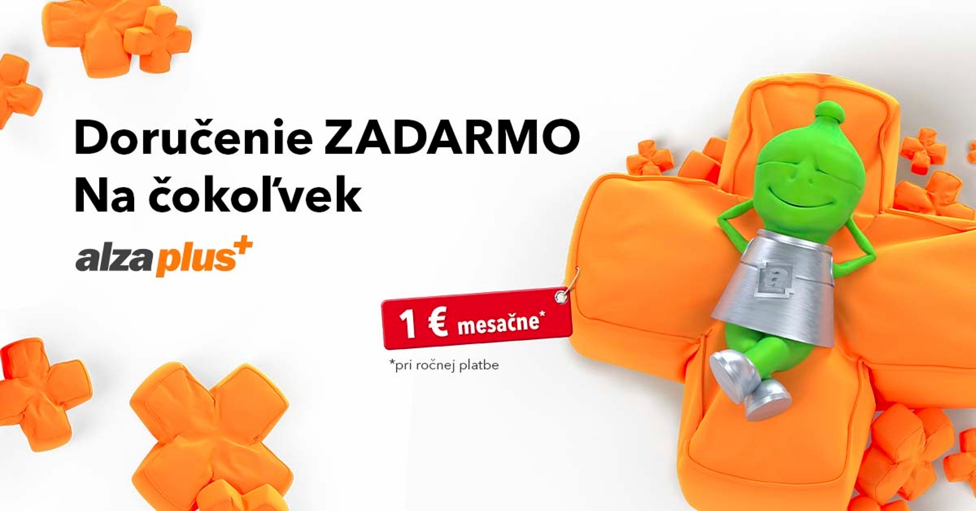 Neplaťte za doručovanie tovaru. Takto funguje Alza+