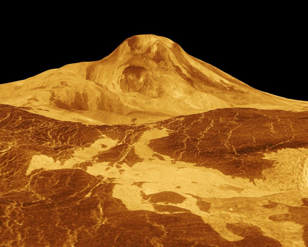 Najvyššia sopka Venuše Maat Mons