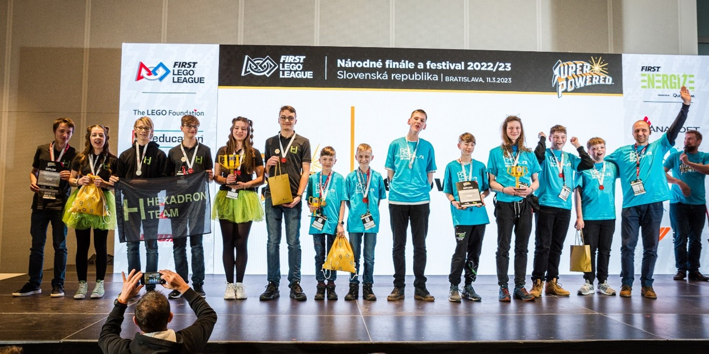 Národné finále a festival FIRST LEGO League určilo reprezentantov SR