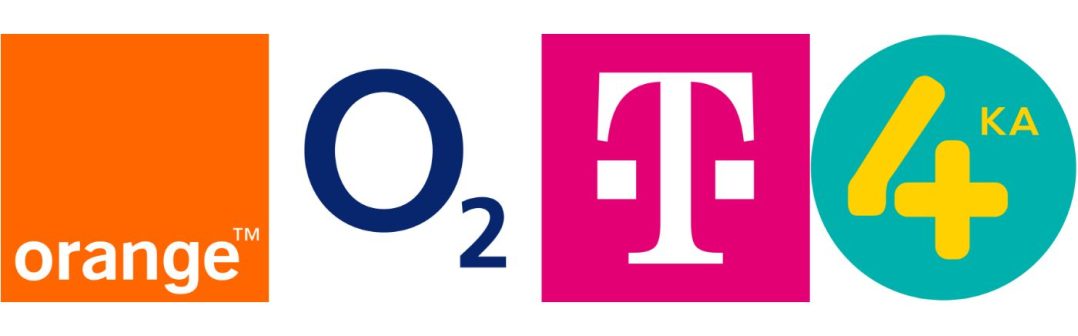Orange, O2, Telekom, 4ka