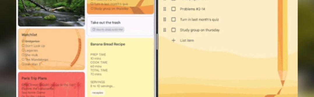 Google Keep získava podporu zobrazenia vo viacerých oknách