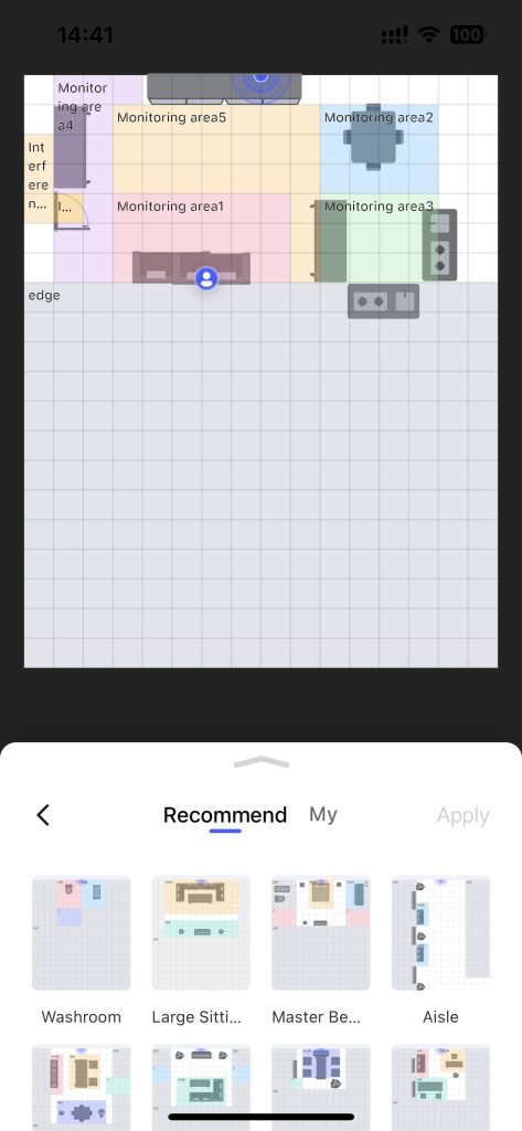 Aqara Presence Sensor FP2: Aqara Home App