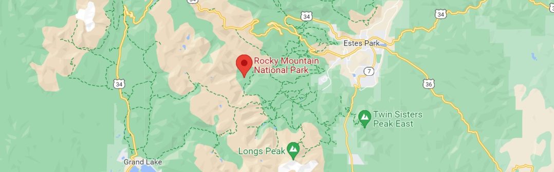 google maps rocky mountain