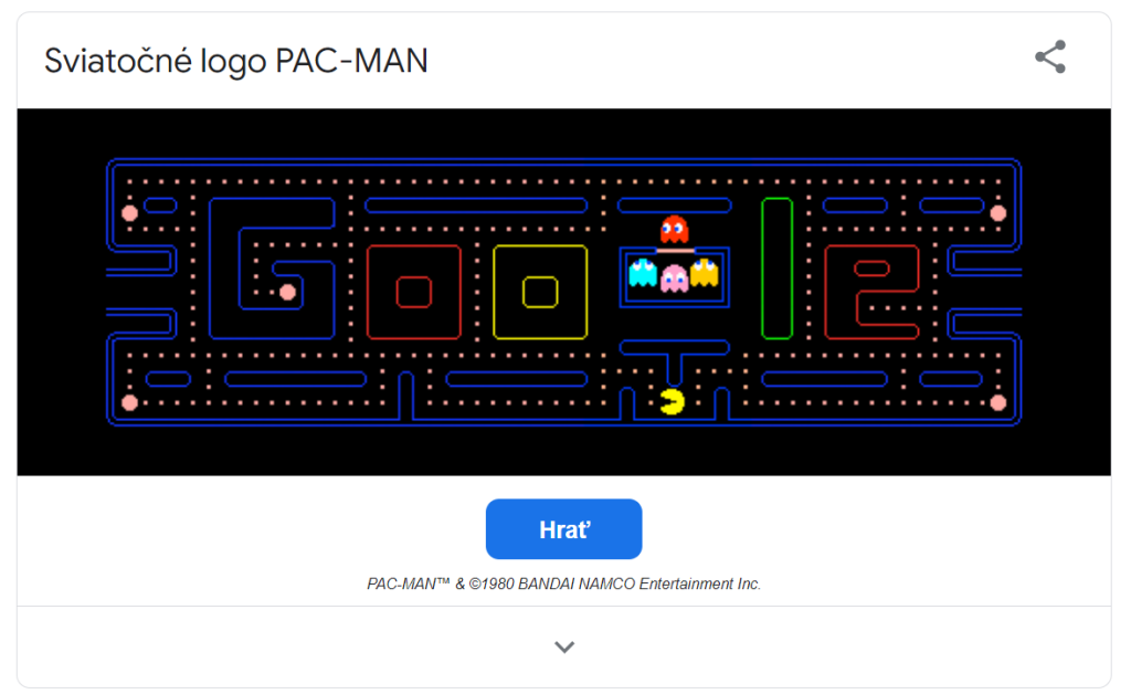 google doodle hry
