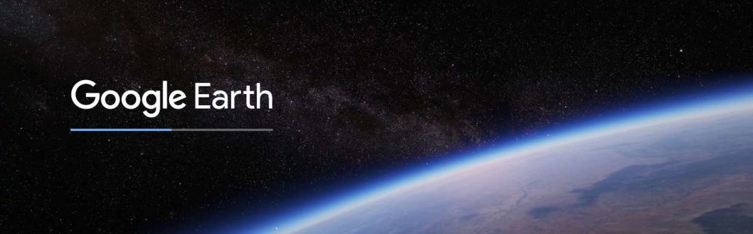 Úvodná stránka Google Earth