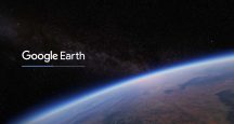 Úvodná stránka Google Earth