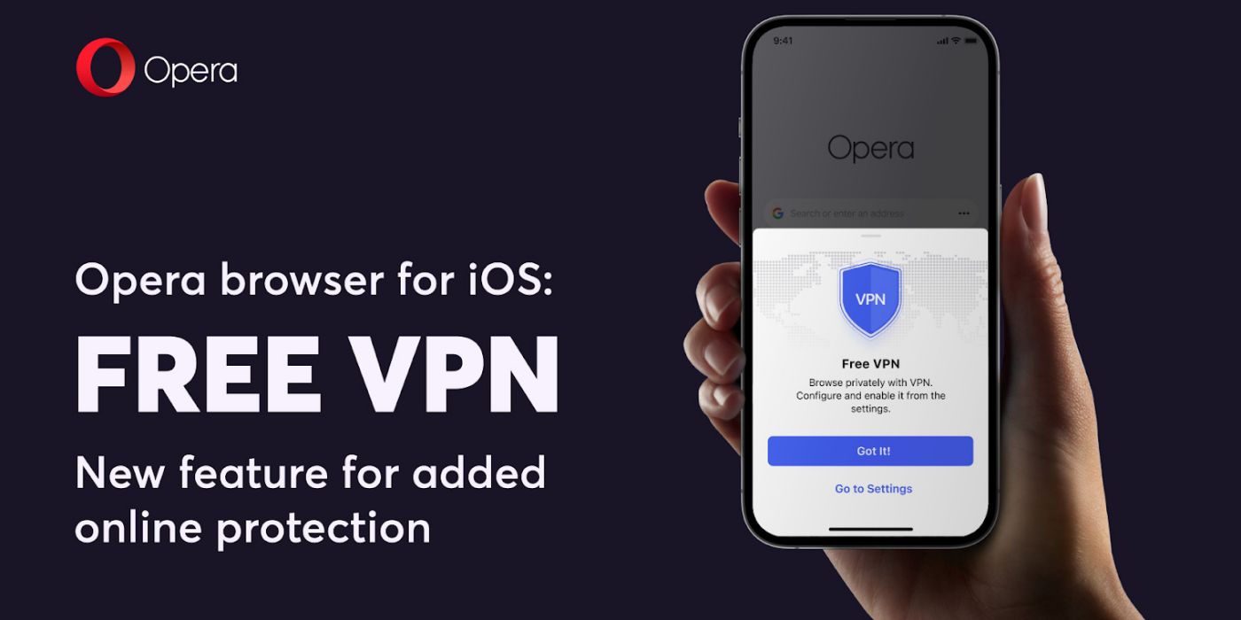 Opera pre iOS má novú funkciu: VPN zadarmo