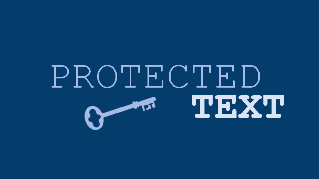 ProtectedText: Webová aplikácia na šifrované poznámky
