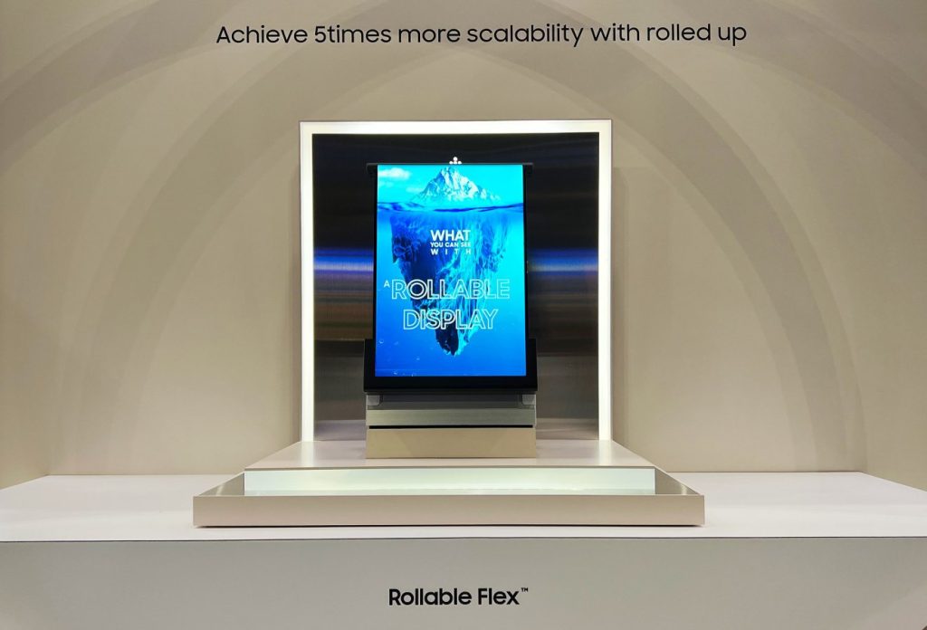 Samsung Display Rollable Flex