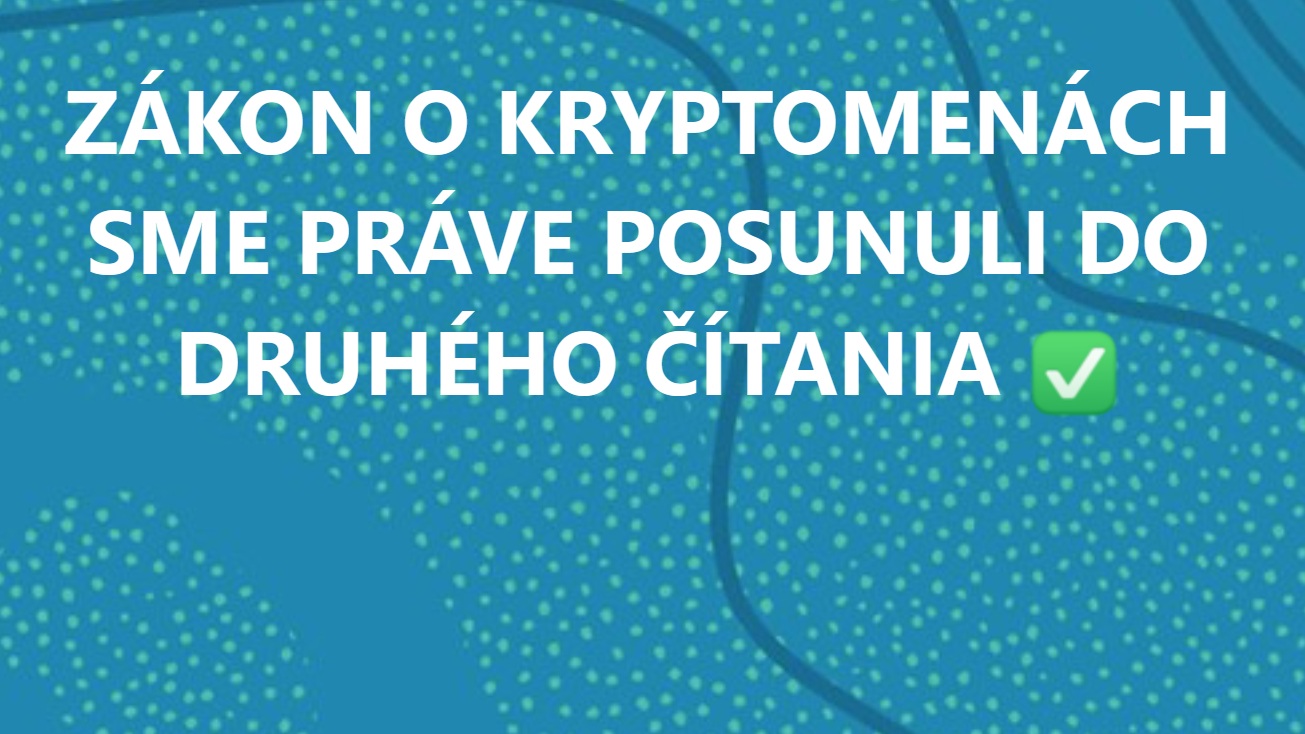 Daň z kryptomien? Šanca, že prejde 7 % sadza, je vyššia