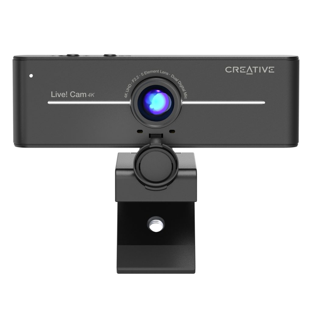 Rozlúčte sa s rozmazaným videom a privítajte dokonalosť v rozlíšení 4K s Creative Live! Cam Sync 4K.