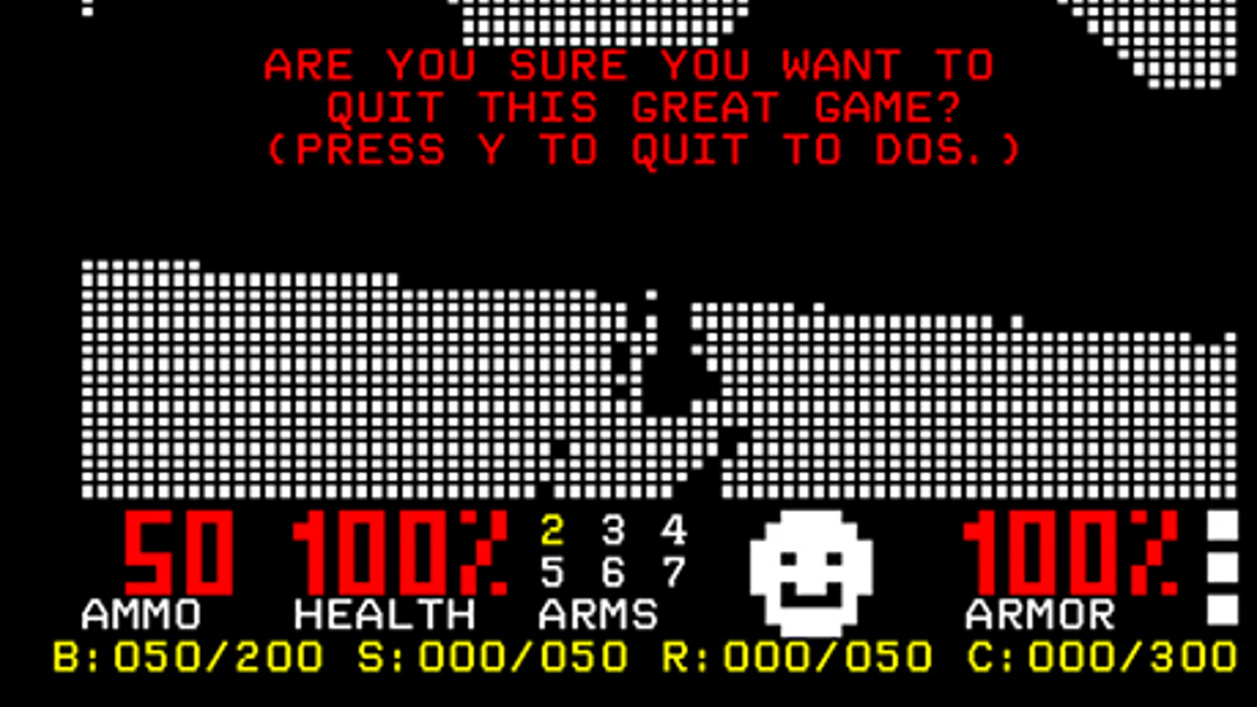 Takto vyzerá DOOM na teletexte
