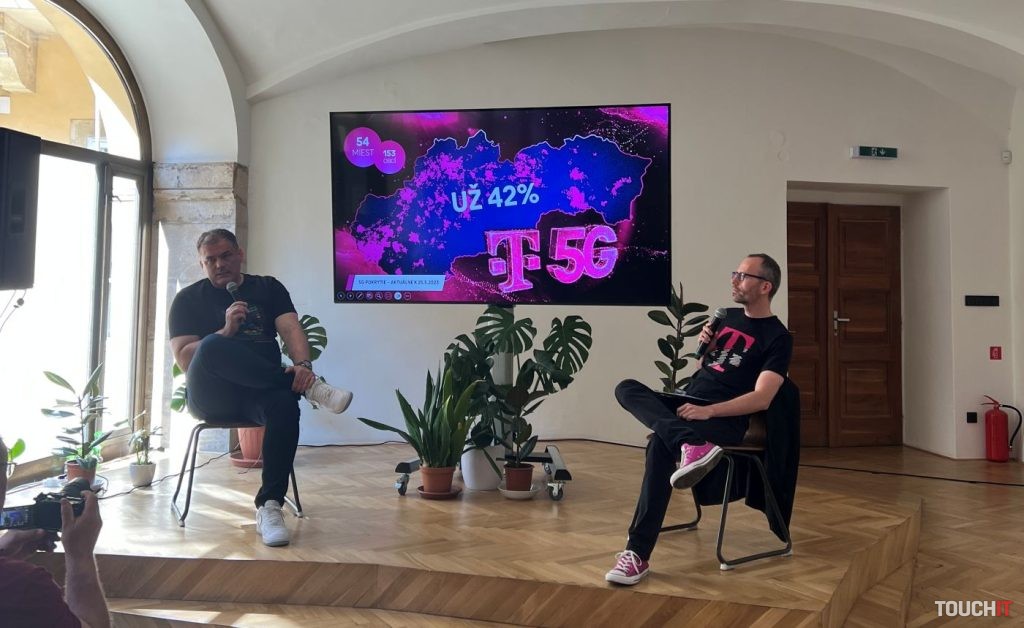 Telekom pokrýva 5G sieťou 42 % populácie SR