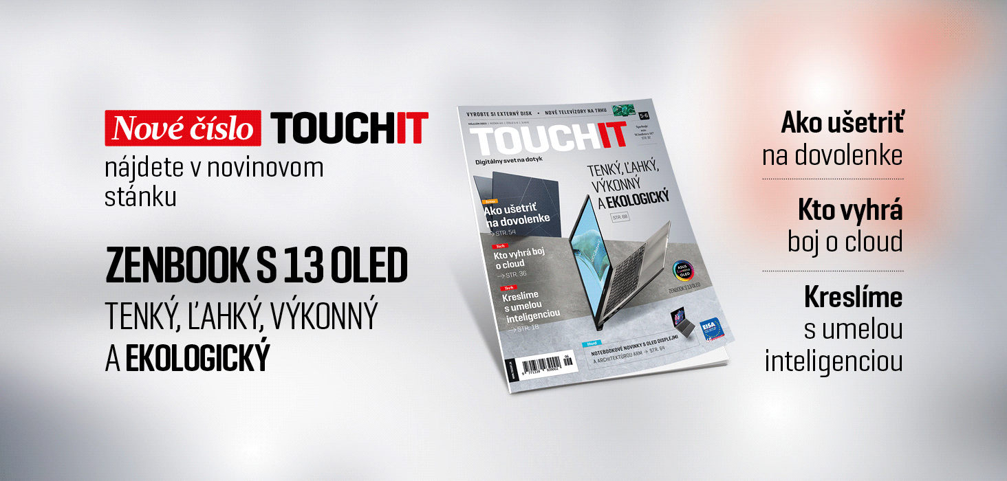 Nové vydanie TOUCHIT už v predaji