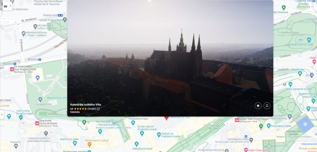 Pražský hrad v detailnom pohľade