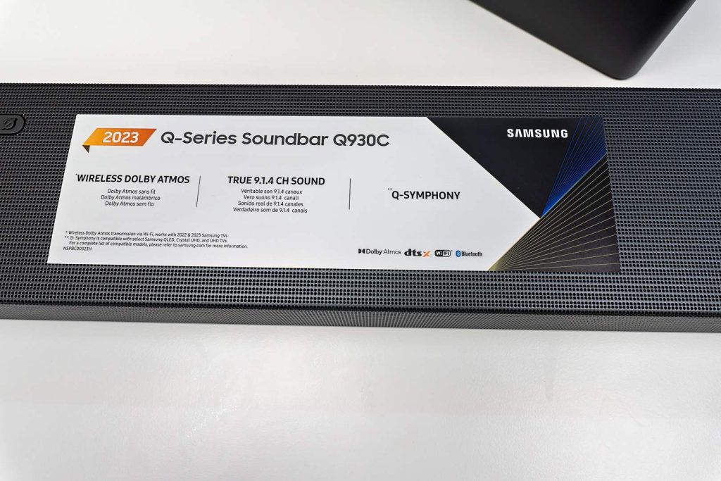 Hlavné funkcie soundbaru Samsung Q930C
