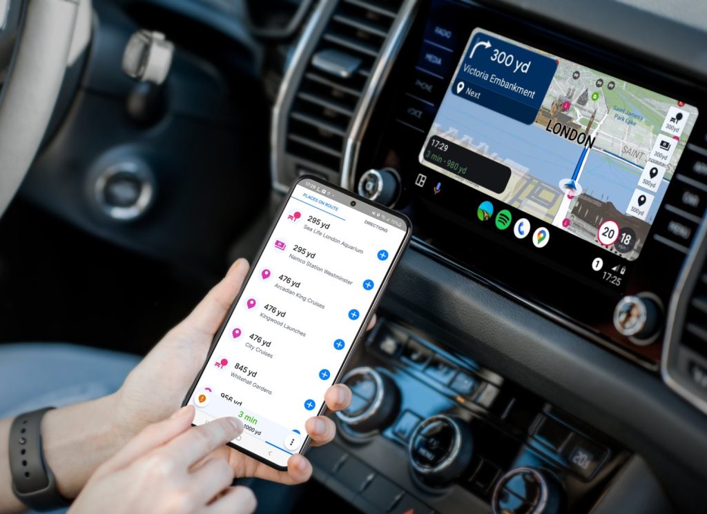 Sygic navigácia Android auto