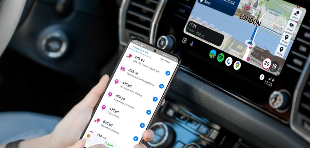 Sygic navigácia Android auto