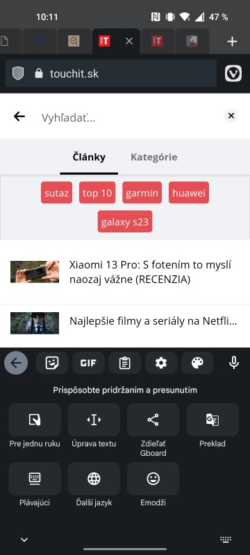 Gboard klávesnica od Google je opäť modernejšia