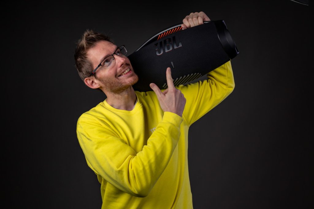 Mišo s reproduktorom JBL