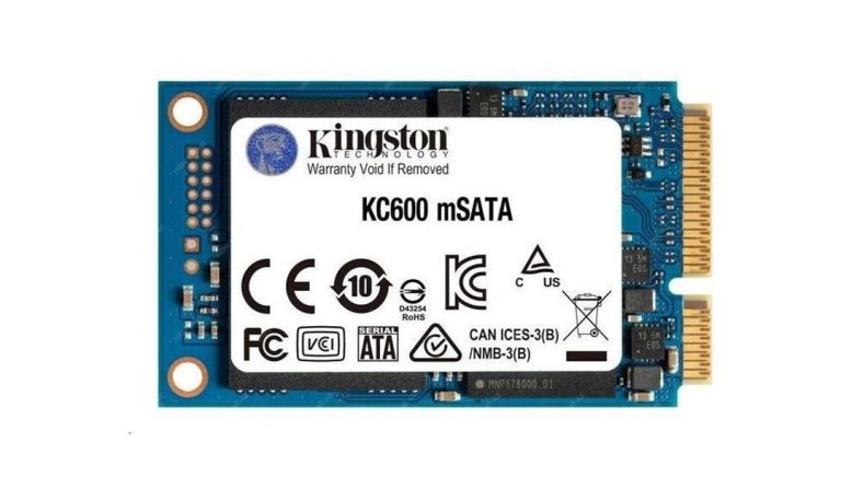 Kingston KC600 2.5" mSATA SSD
