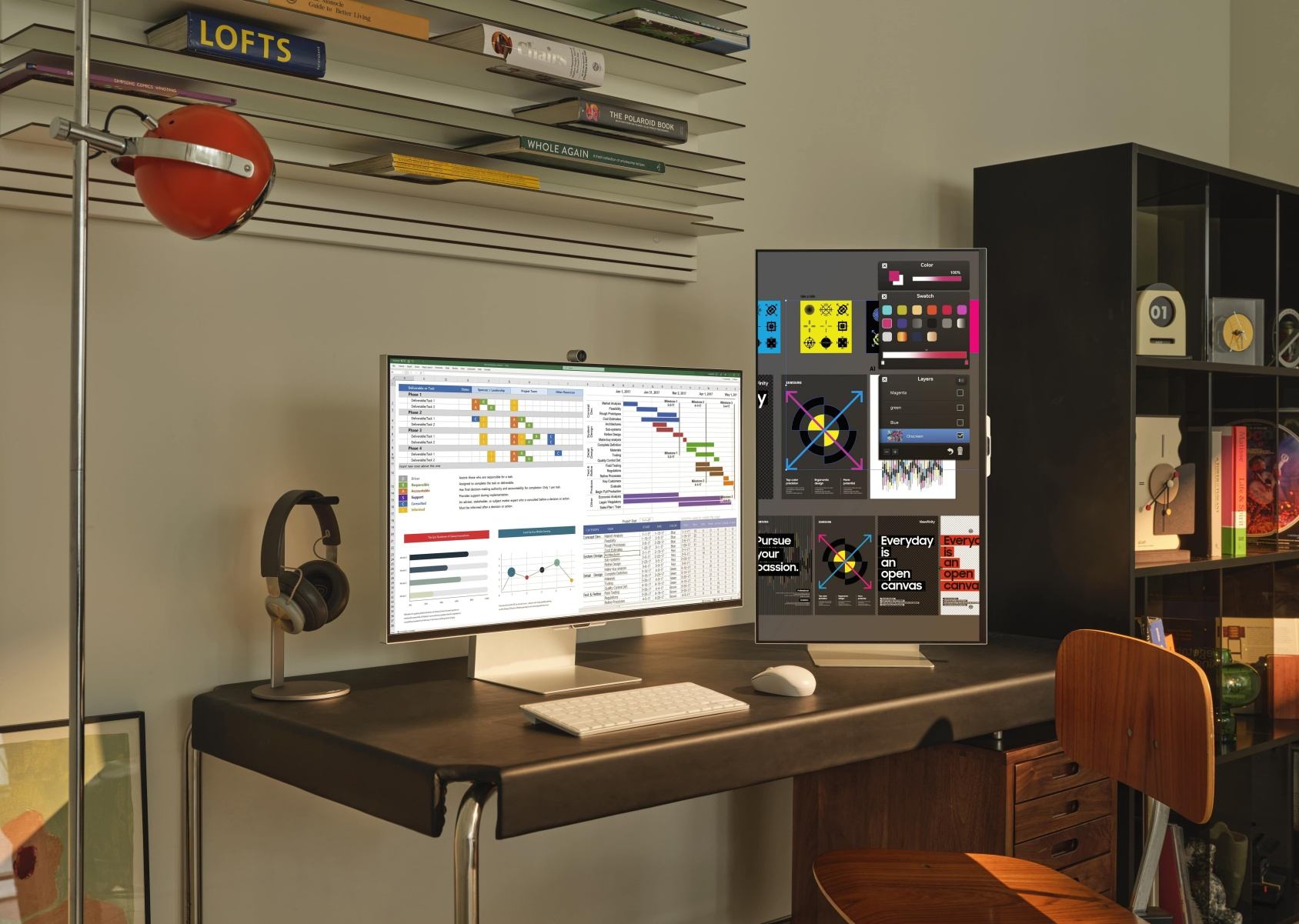 Samsung prináša profi monitor, ktorý sa dá kalibrovať smartfónom